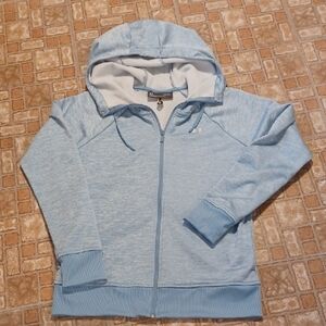 Under Armour Sky Blue ColdGear Hoodie Women's Size Small